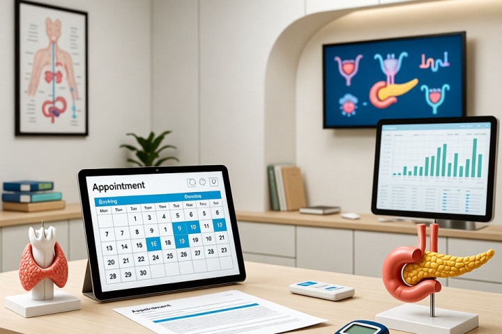 Консультация эндокринолога (по записи)