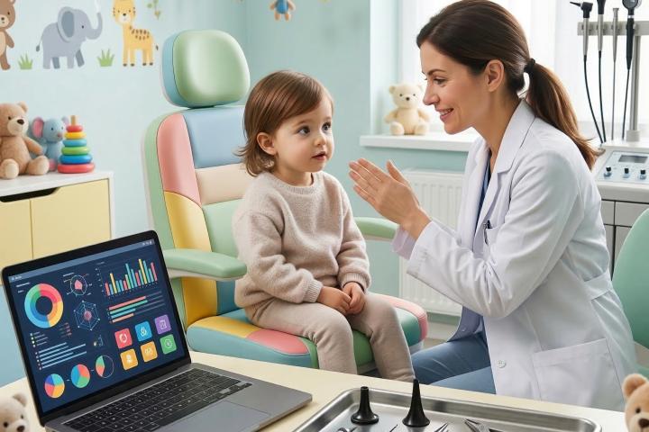 Консультация детского лора (отоларинголога) (по записи)